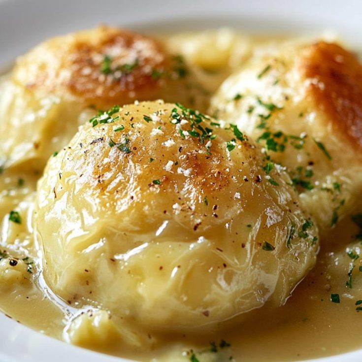 German Cabbage and Dumplings Casserole