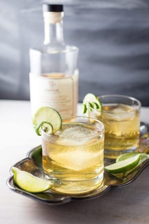 Ginger Beer Whiskey Punch with Citrus
