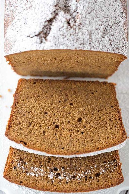 Gingerbread Spiced Pound Cake