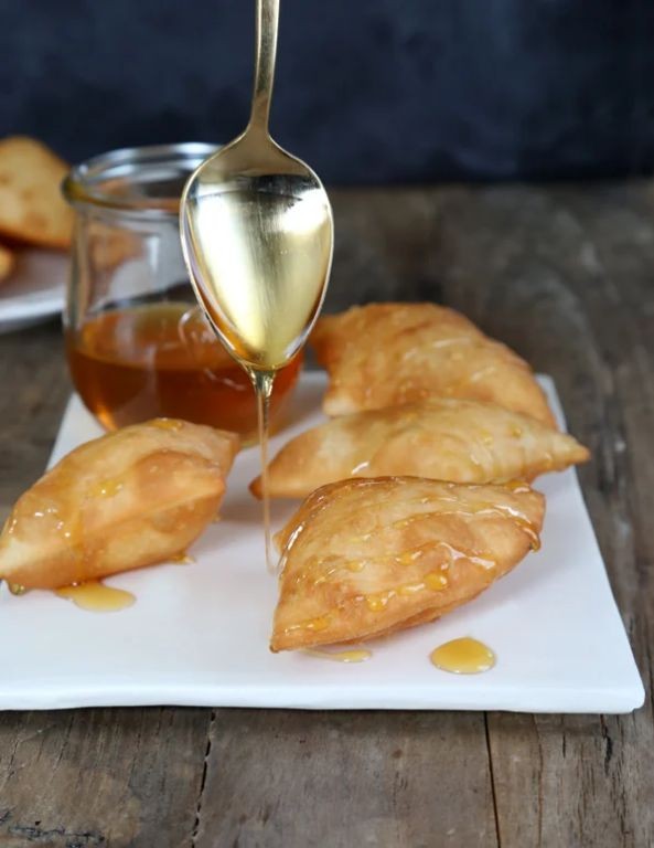 Gluten-Free Sopaipillas with Maple Syrup