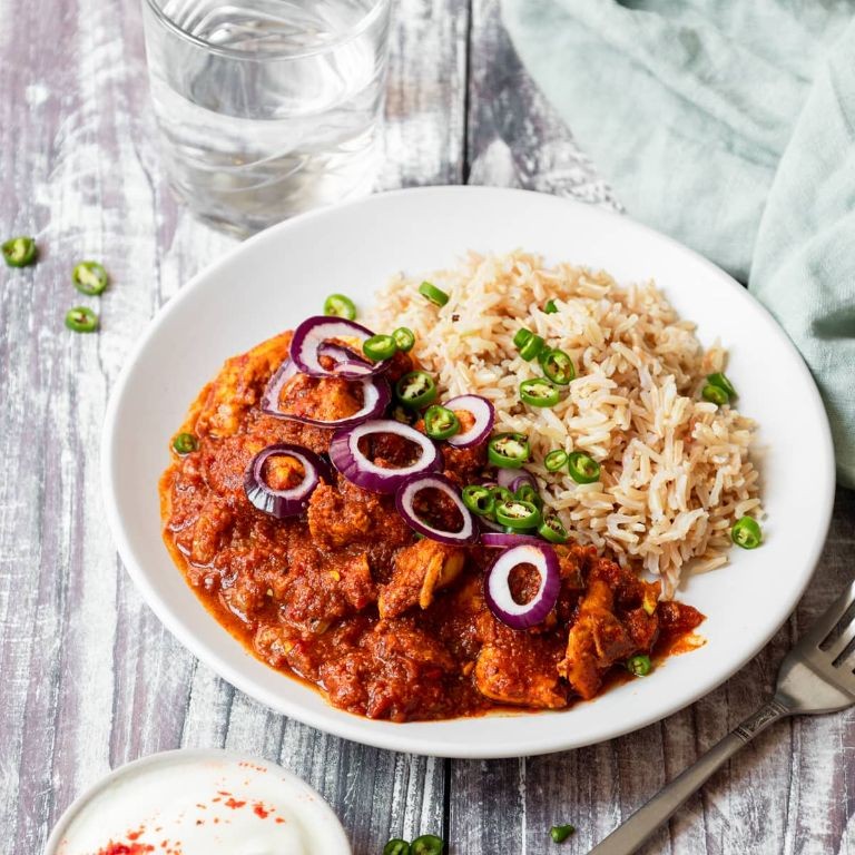 Goan Curry Chicken Thighs with Tamarind