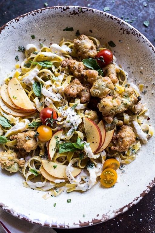 Goat Milk Alfredo Pasta