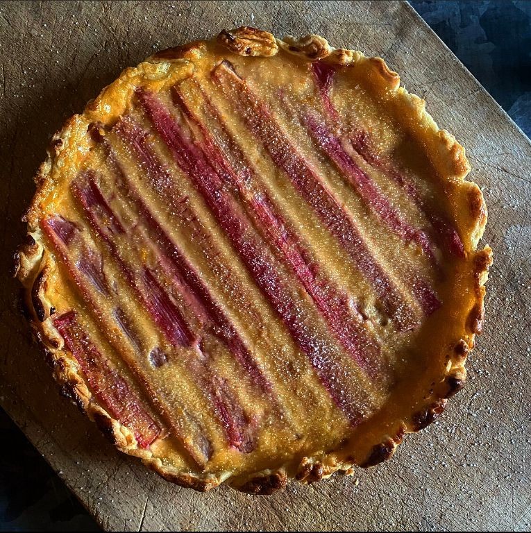 Goat Milk Custard Tart