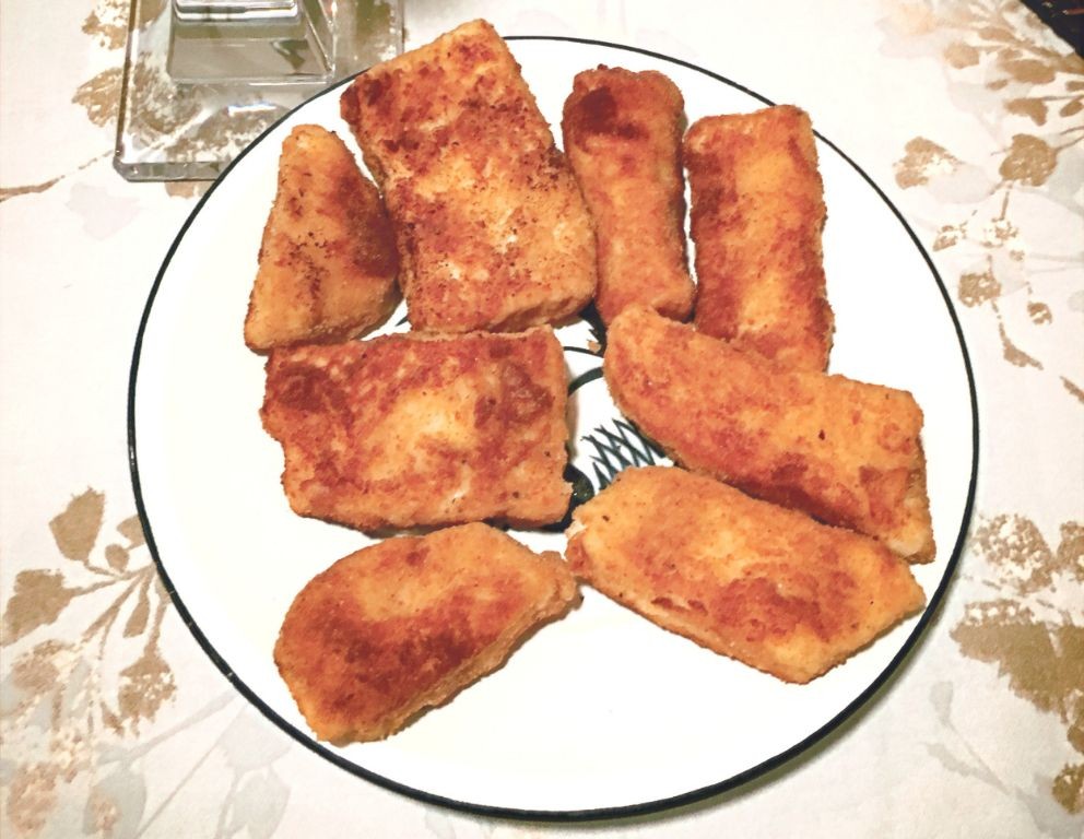 Golden Fried Halibut Nuggets