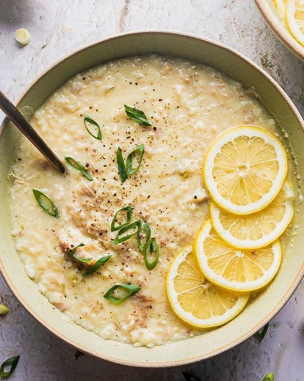 Greek Lemon and Rice Soup