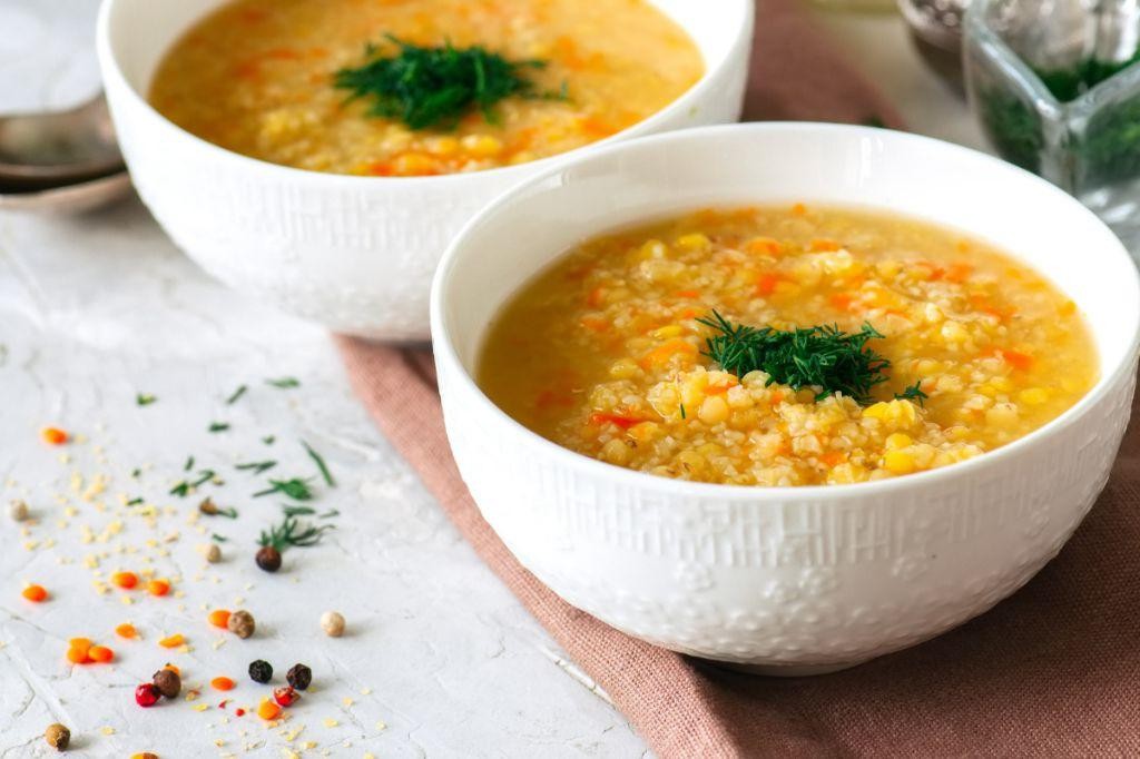Greek Trahana Soup with Vegetables