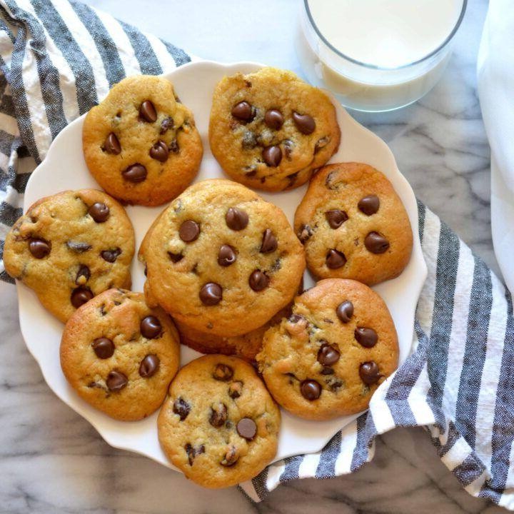 Greek Yogurt Chocolate Chip Cookies