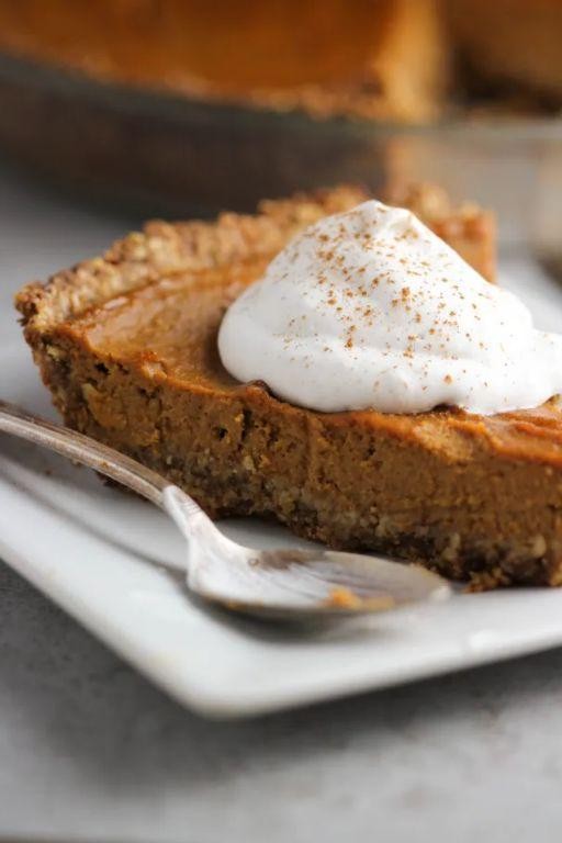 Greek Yogurt Pumpkin Pie