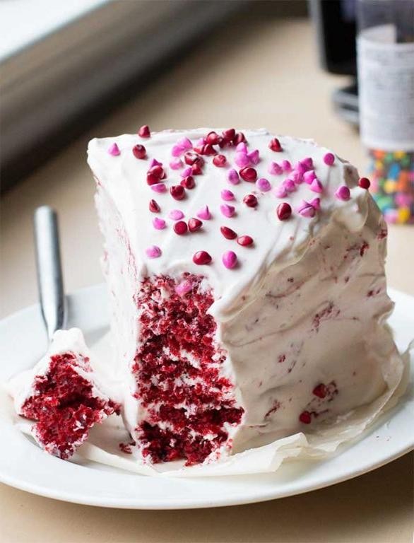 Greek Yogurt Red Velvet Cake