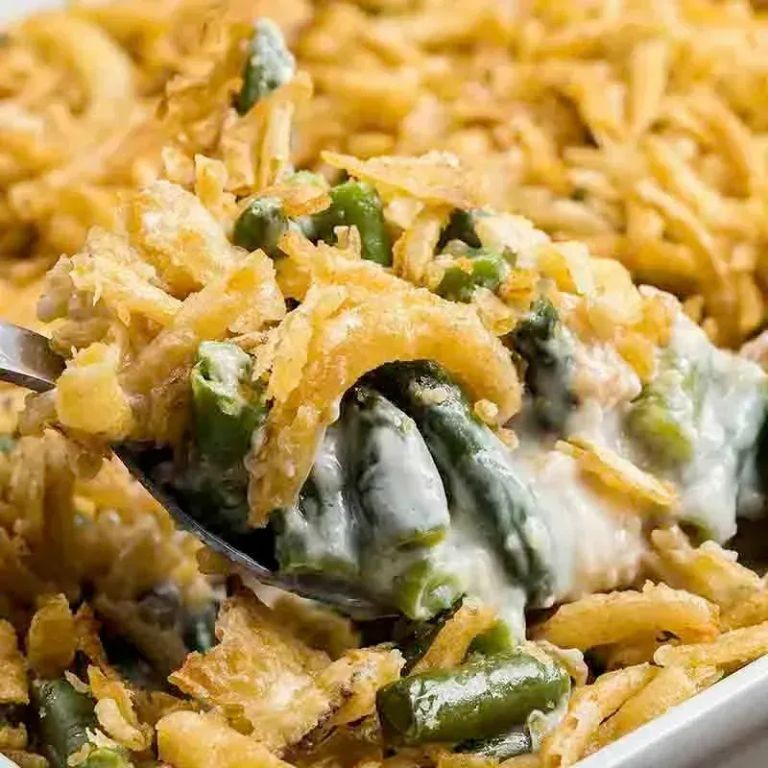 Green Bean Casserole with French Fried Onions