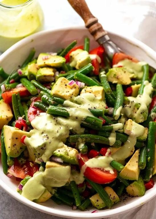 Green Bean and Avocado Salad
