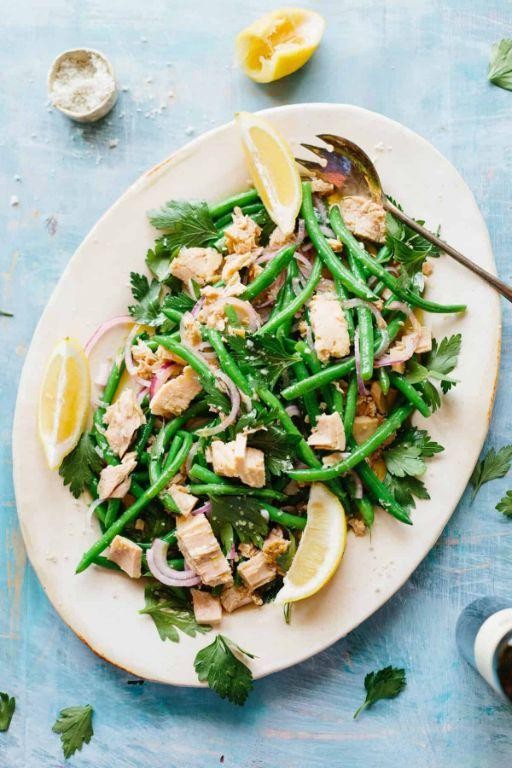 Green Bean and Tuna Salad with Lemon Vinaigrette