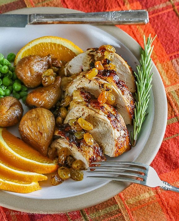 Green Fig and Ginger Glazed Chicken