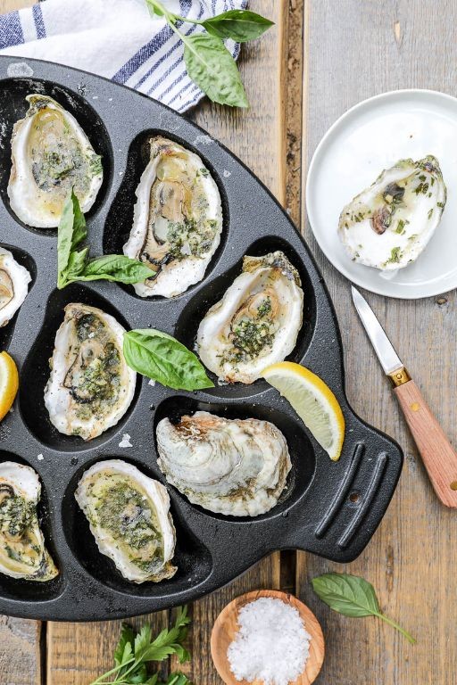 Grilled Cajun Oysters with Garlic Butter