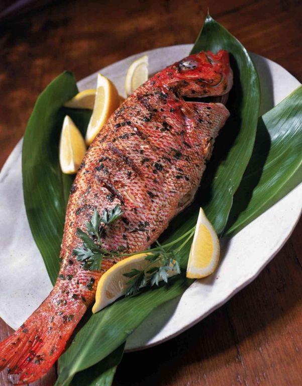 Grilled Red Snapper with Mexican Spices