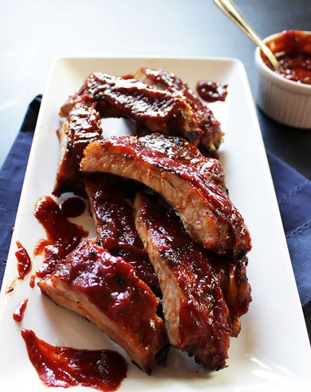 Ground Cherry BBQ Sauce for Ribs