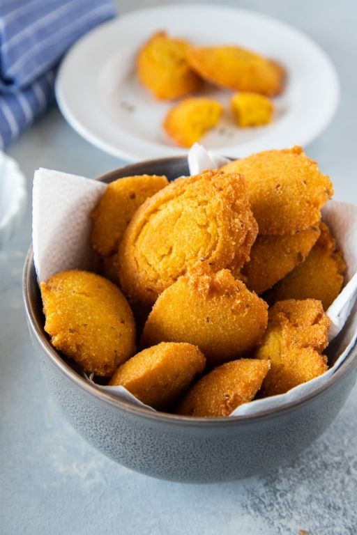 Guinea Pig Fritters with Cornmeal Batter