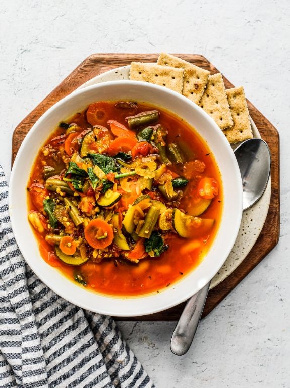 Guinea Pig Soup with Vegetables and Quinoa
