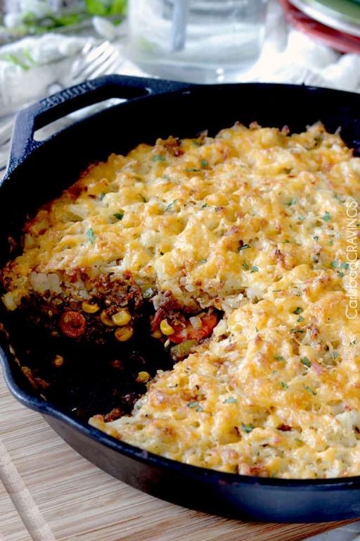 Hash Brown Shepherd’s Pie