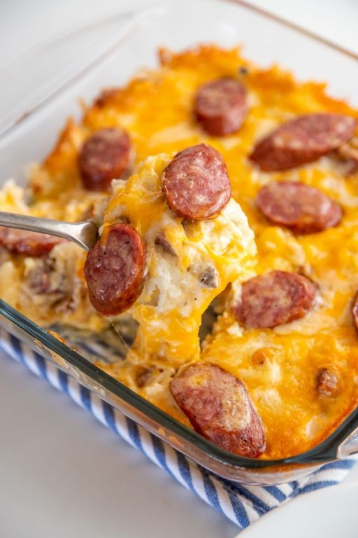 Hash Brown and Sausage Bake