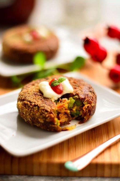 Healthy Oats and Mixed Veg Cutlets