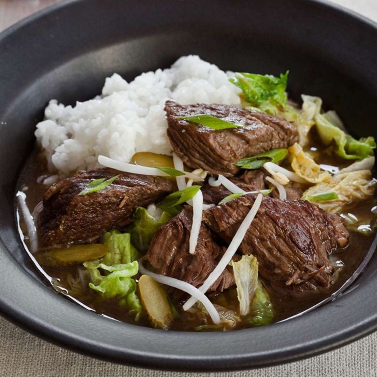 Hearty Napa Cabbage and Beef Soup