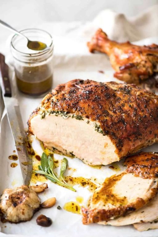 Herb-Butter Roasted Turkey Breast