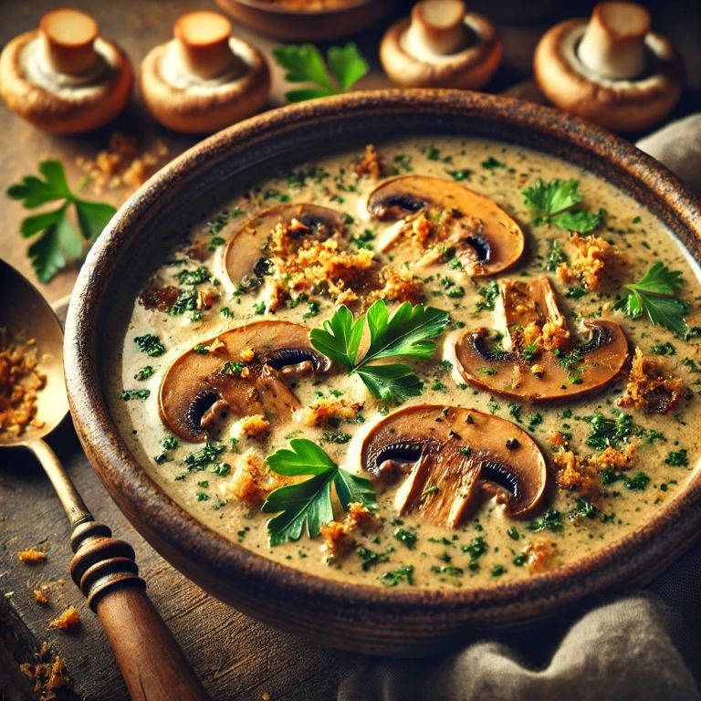 Herb-Crusted Murloc Fin Soup