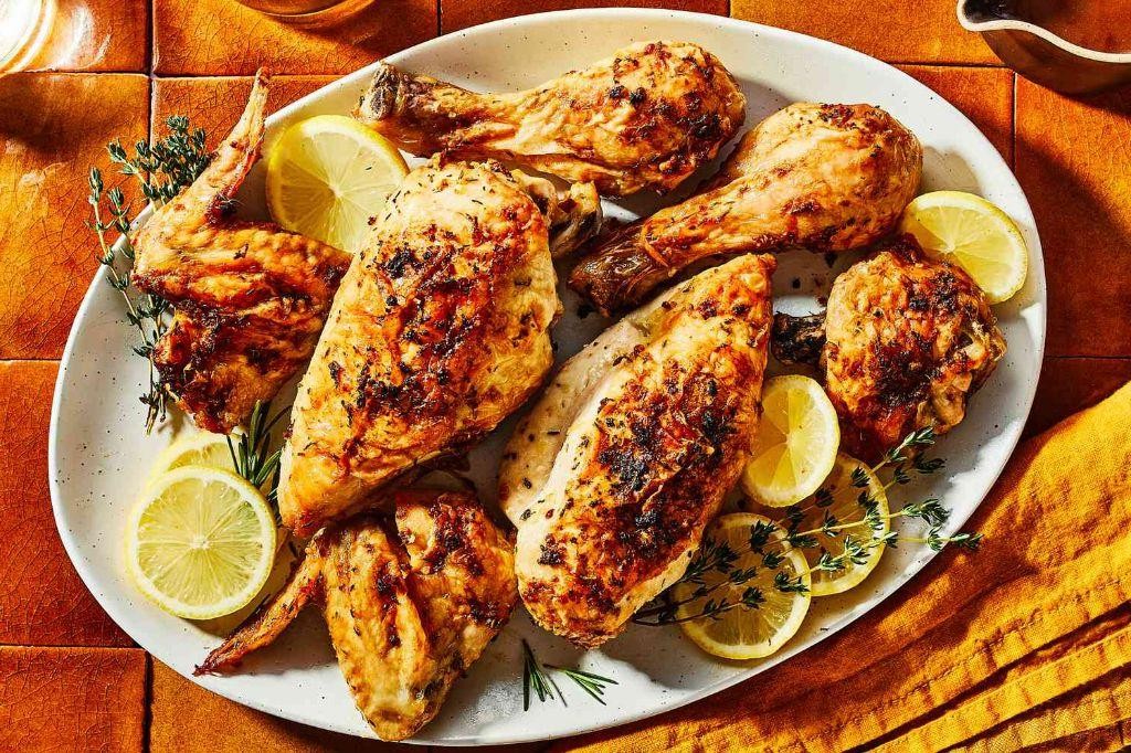 Herb-Roasted Lemon Garlic Chicken