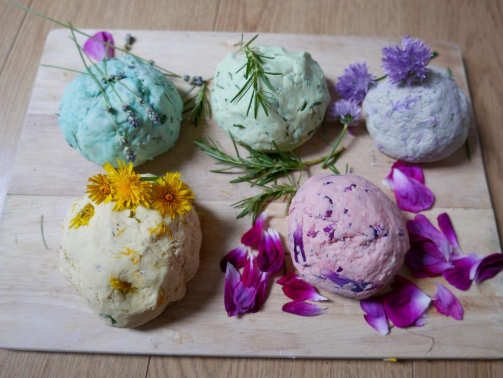 Herbal Scented Playdough with Cream of Tartar