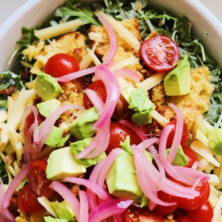 Herbed Buttermilk Cornbread Salad