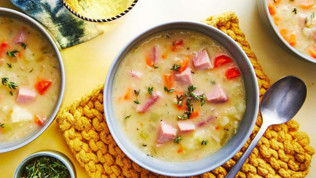 Herbed Ham and Potato Soup