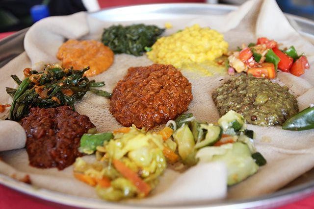 Herbed Injera with Fresh Basil and Rosemary