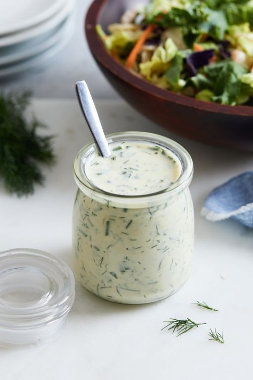 Herbed Yogurt Low Sodium Dressing