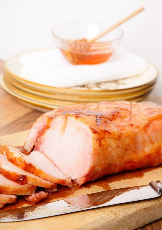 Honey Mustard Glazed Homemade Bacon