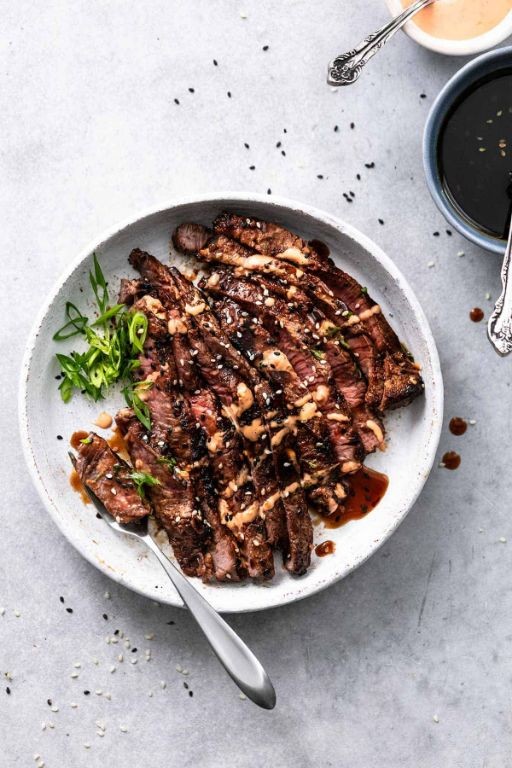 Honey Sriracha Glazed Tri Tip