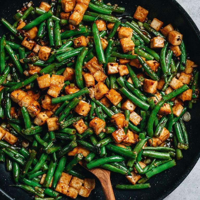 Hong Kong Style Green Beans with Fermented Tofu