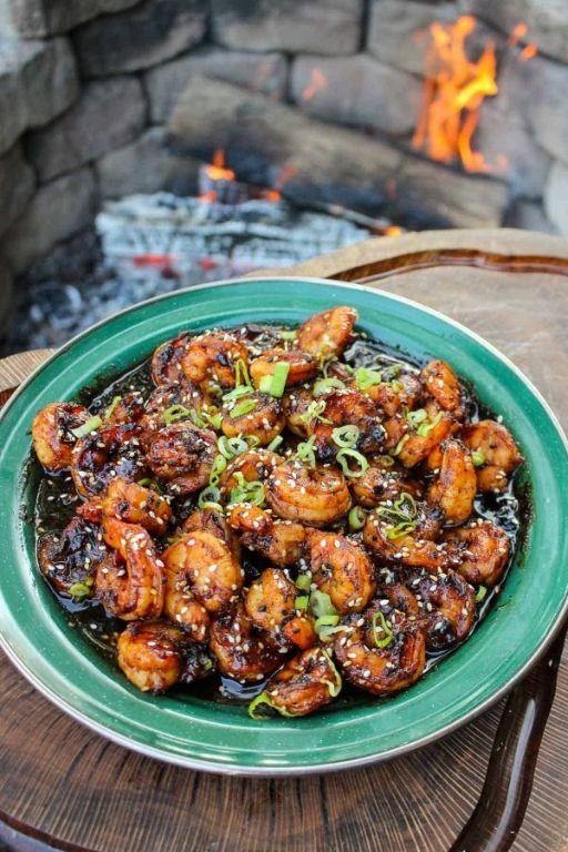 Hot Honey Garlic Shrimp