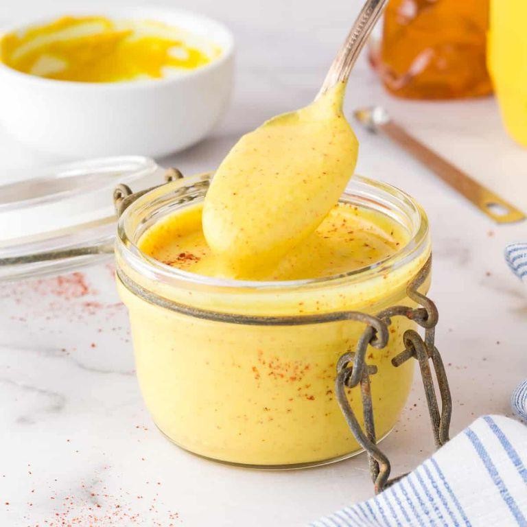 Hot Honey Mustard Dipping Sauce