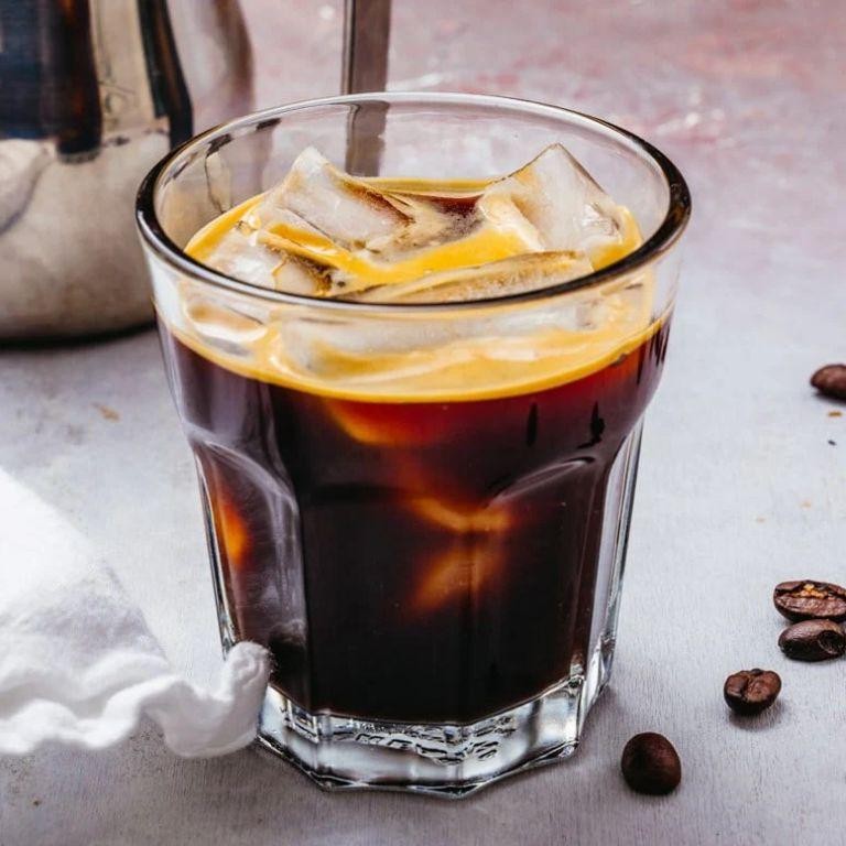 Iced Vanilla Caffè Americano