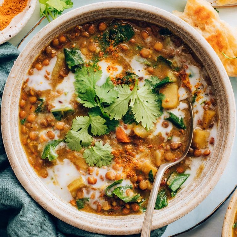 Instant Pot Coconut Curry Lentils