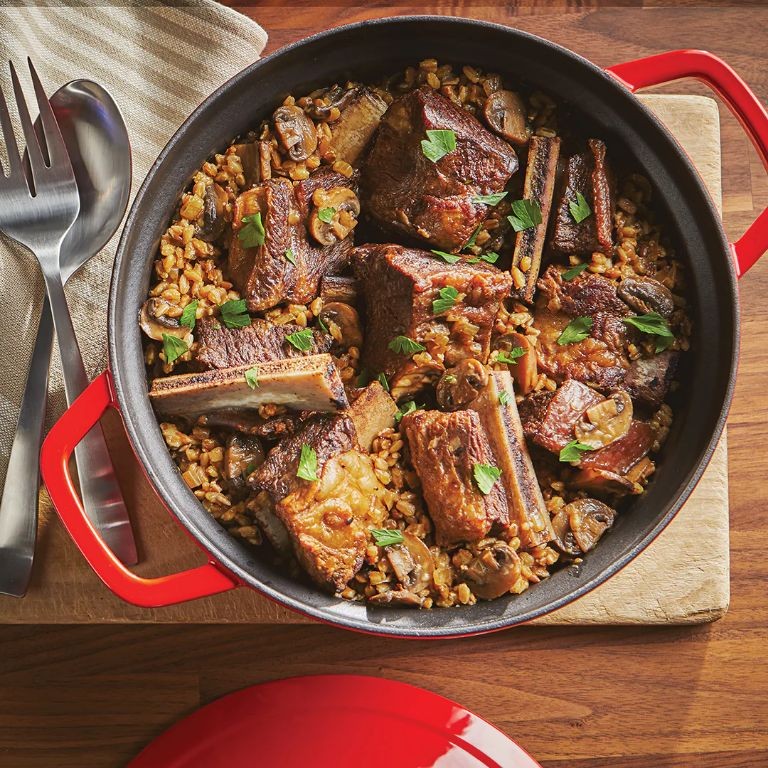 Instant Pot Dutch Oven Braised Short Ribs