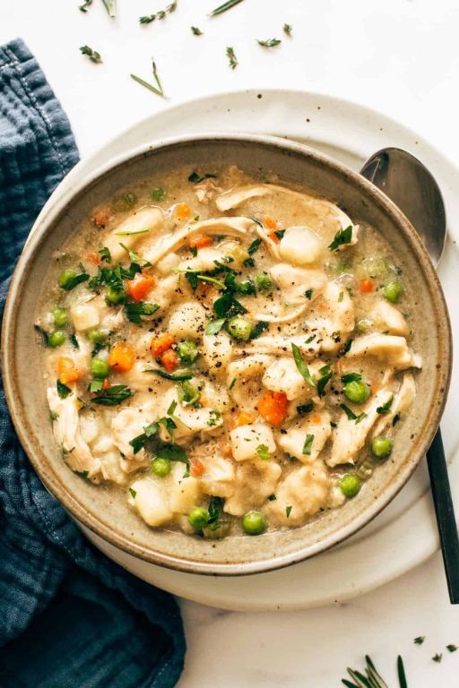 Instant Pot Dutch Oven Chicken and Dumplings