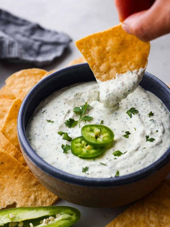 Jalapeno Sour Cream Dip