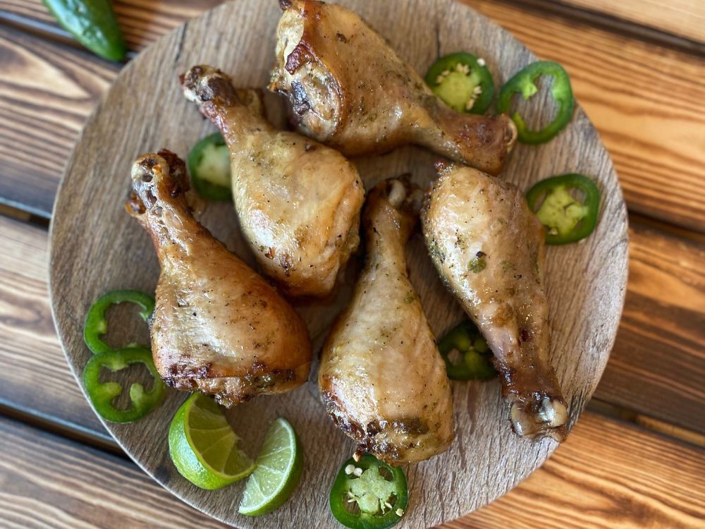 Jalapeño Lime Keto Chicken Legs