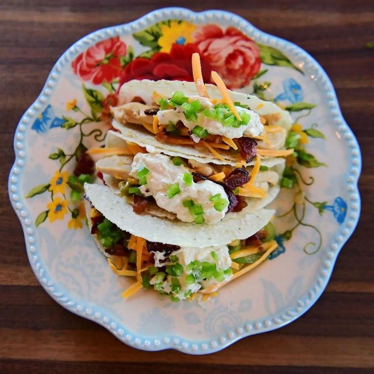 Jalapeño Popper Tacos with Cream Cheese Filling