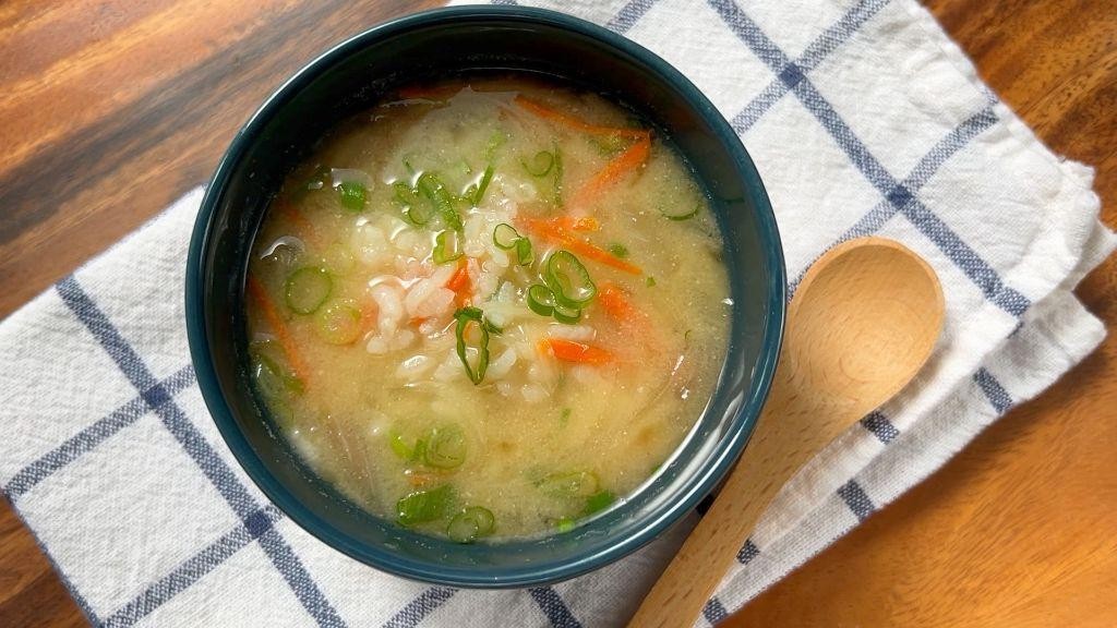 Japanese Rice with Miso Soup