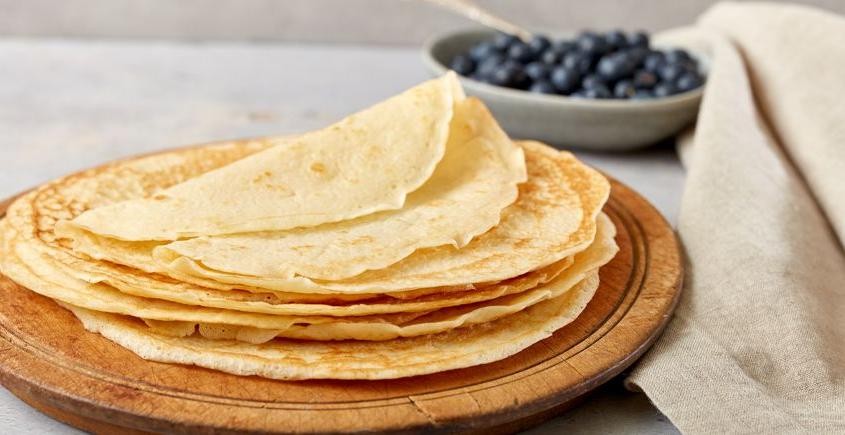 Jiffy Blueberry Muffin Mix Crepes