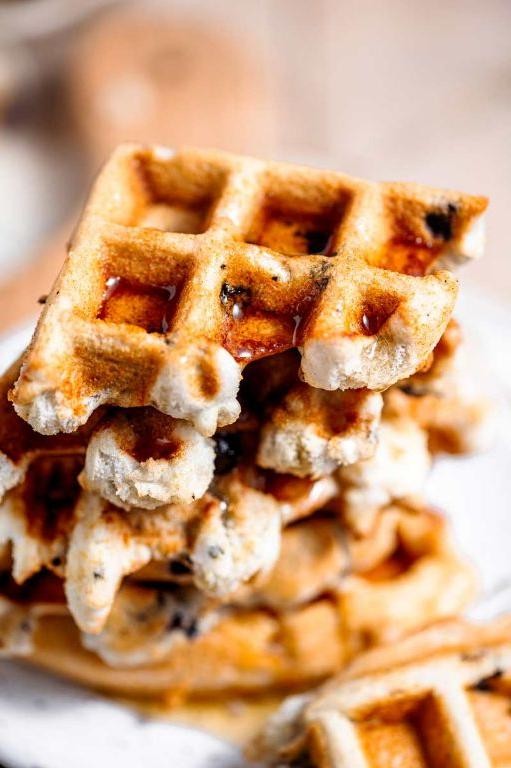 Jiffy Blueberry Muffin Mix Waffles