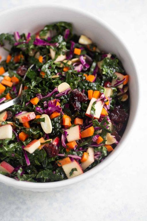 Kale and Cranberry Gluten Free Salad